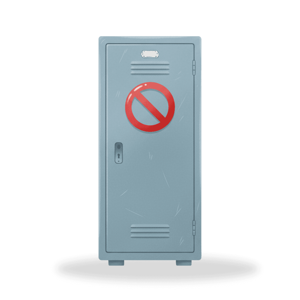 Locker illustration